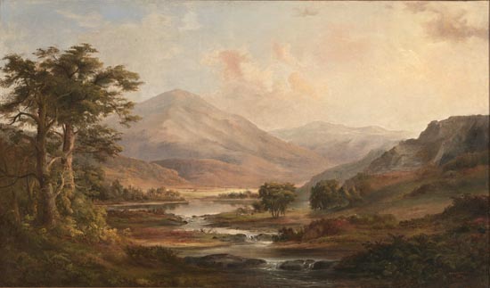 “Scottish Landscape” by Robert Duncanson, 1871